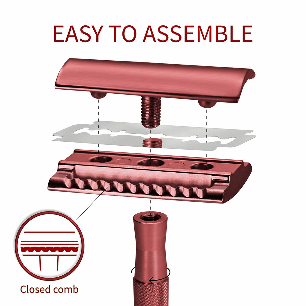 Bambaw five stainless-steel blades in waxed wrap for safe handling and sharpness