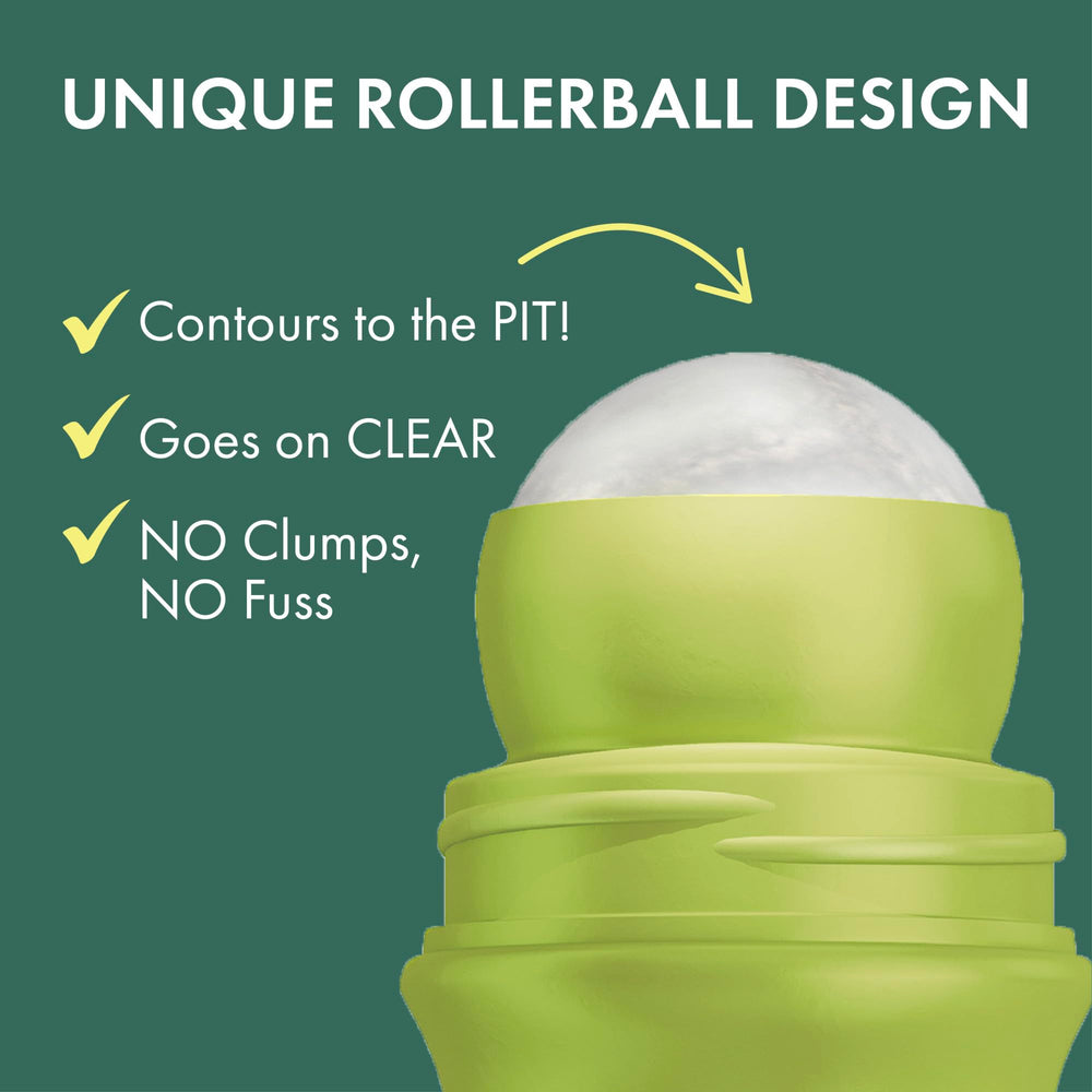 Ban roll-on on bathroom shelf illustrating daily routine readiness