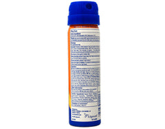 Banana Boat cooling spray dispensing with mist indicating instant refreshing effect