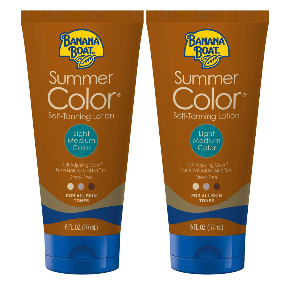 Banana Boat front packaging twin 6oz bottles showing product value