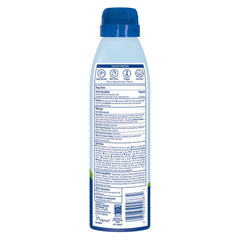 Banana Boat spray nozzle detail demonstrating easy, precise application