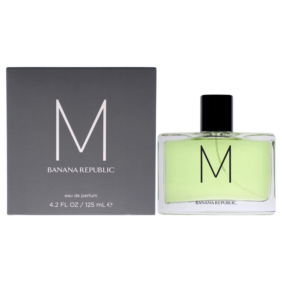 BANANA REPUBLIC front bottle showing label and 4.2 oz size, highlighting sleek packaging and everyday appeal