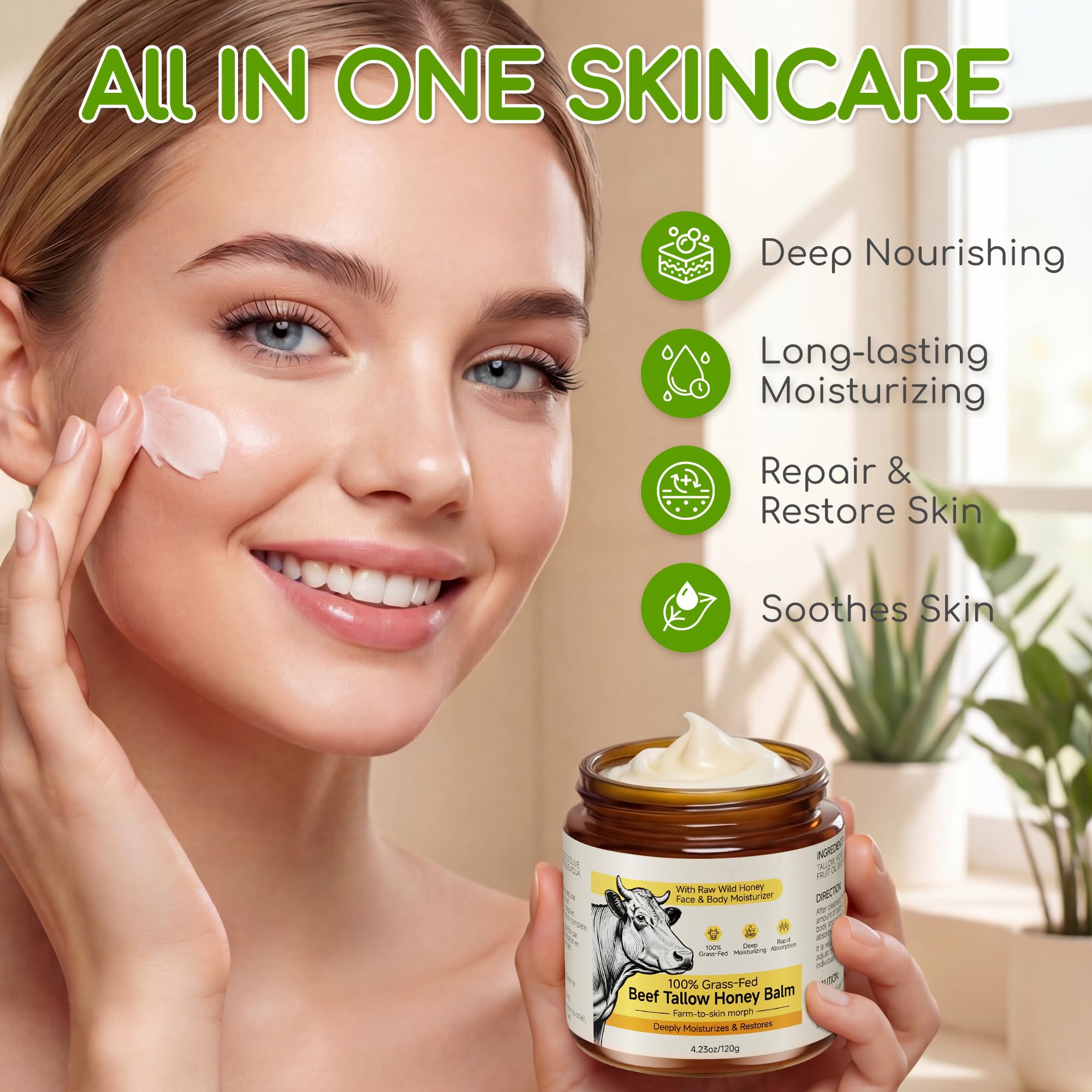 BanDolerA whipped balm texture close-up highlighting easy absorption