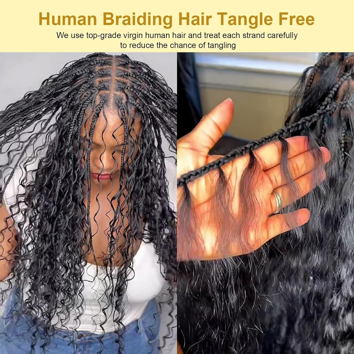 Bangxunk smooth pre-stretched ends displaying reduced slip and neat tips