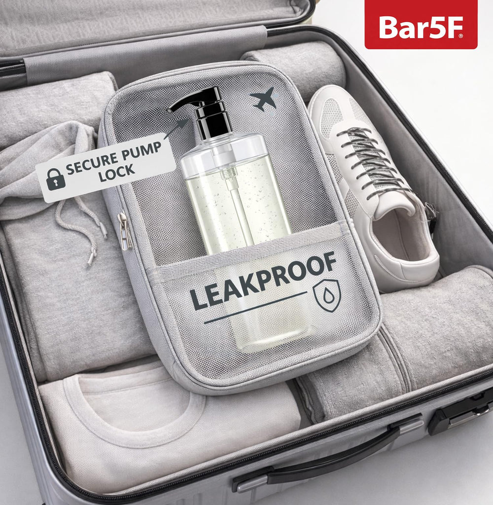Bar5F close-up of smooth plastic finish highlighting easy-to-clean surface