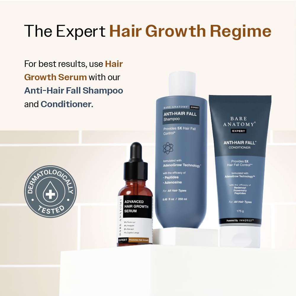 Bare Anatomy rosemary and biotin ingredients arranged to show natural support
