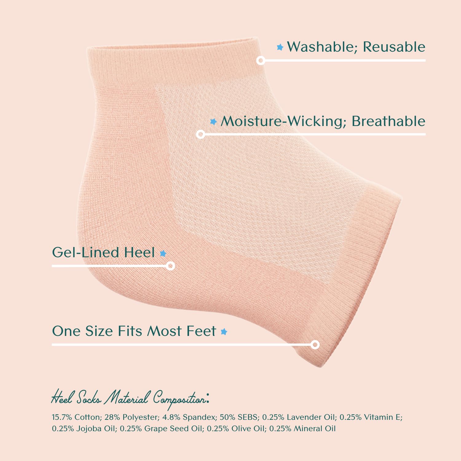 Bare August fabric stretch detail demonstrating breathable flexible fit
