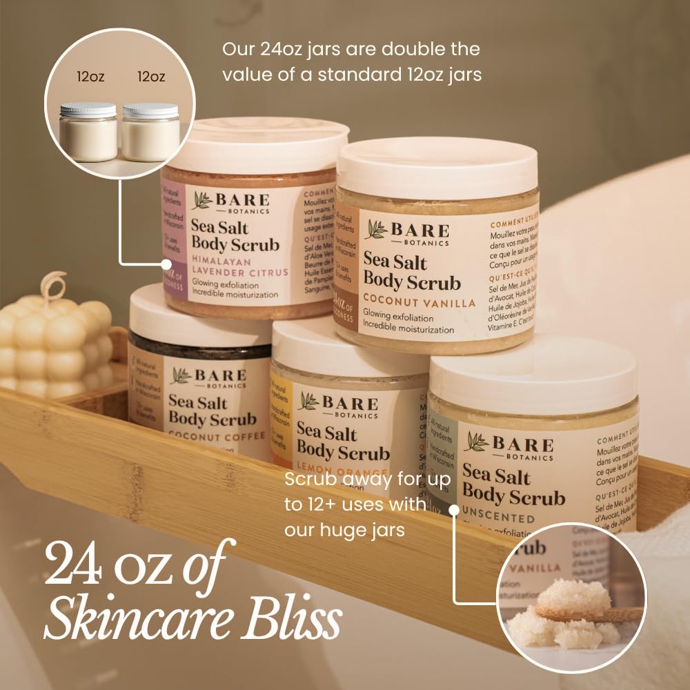 Bare Botanics oils and butter detail highlighting moisturizing benefits