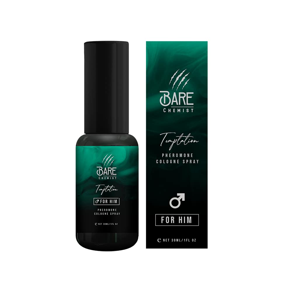 Bare Chemist bottle front view showing elegant label and concentrated spray benefit