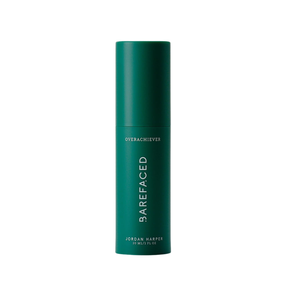 Barefaced front bottle view showing sleek packaging and 10-in-1 benefits