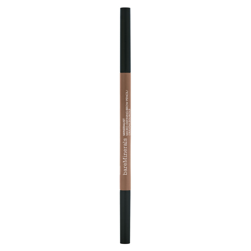 bareMinerals brow pencil front view showing packaging and precise design