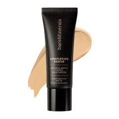 bareMinerals tube front view showing shade Bamboo and benefits