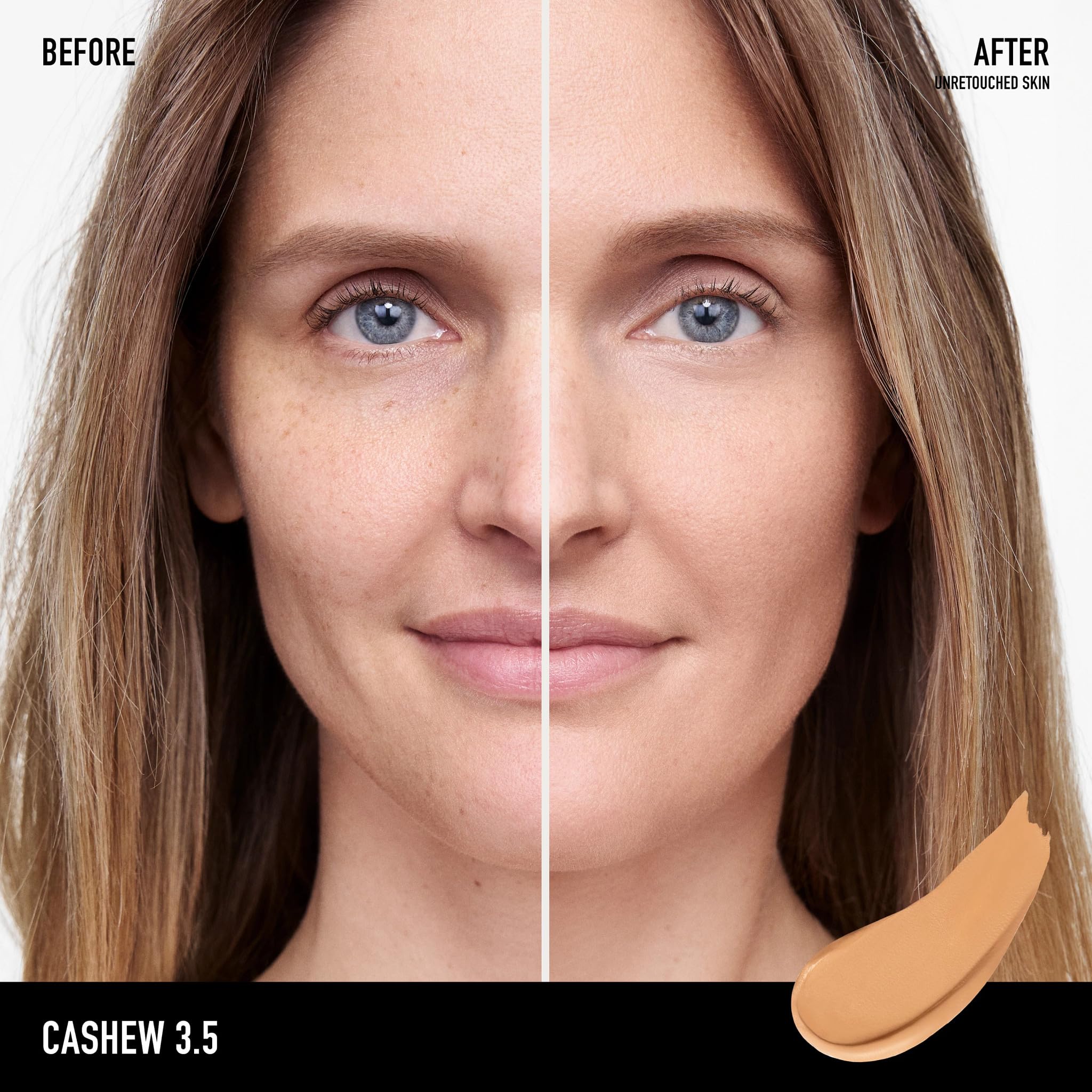 bareMinerals texture close-up highlighting smooth application and balance