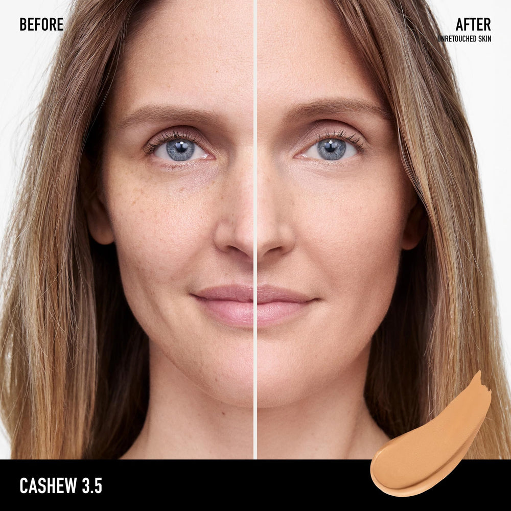 bareMinerals texture close-up highlighting smooth application and balance