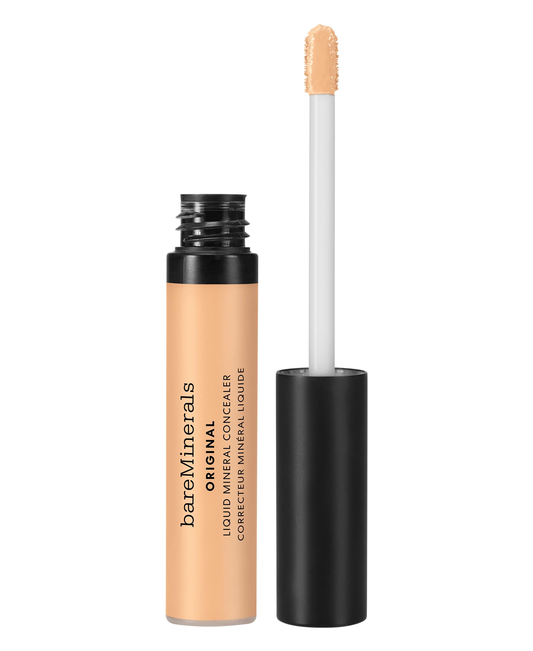 bareMinerals concealer front packaging showing shade fair 1N and product size