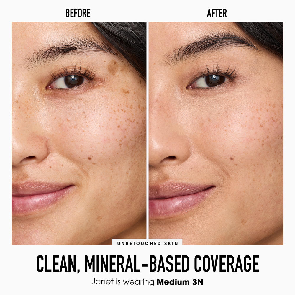 bareMinerals doe-foot applicator close-up for precise target application