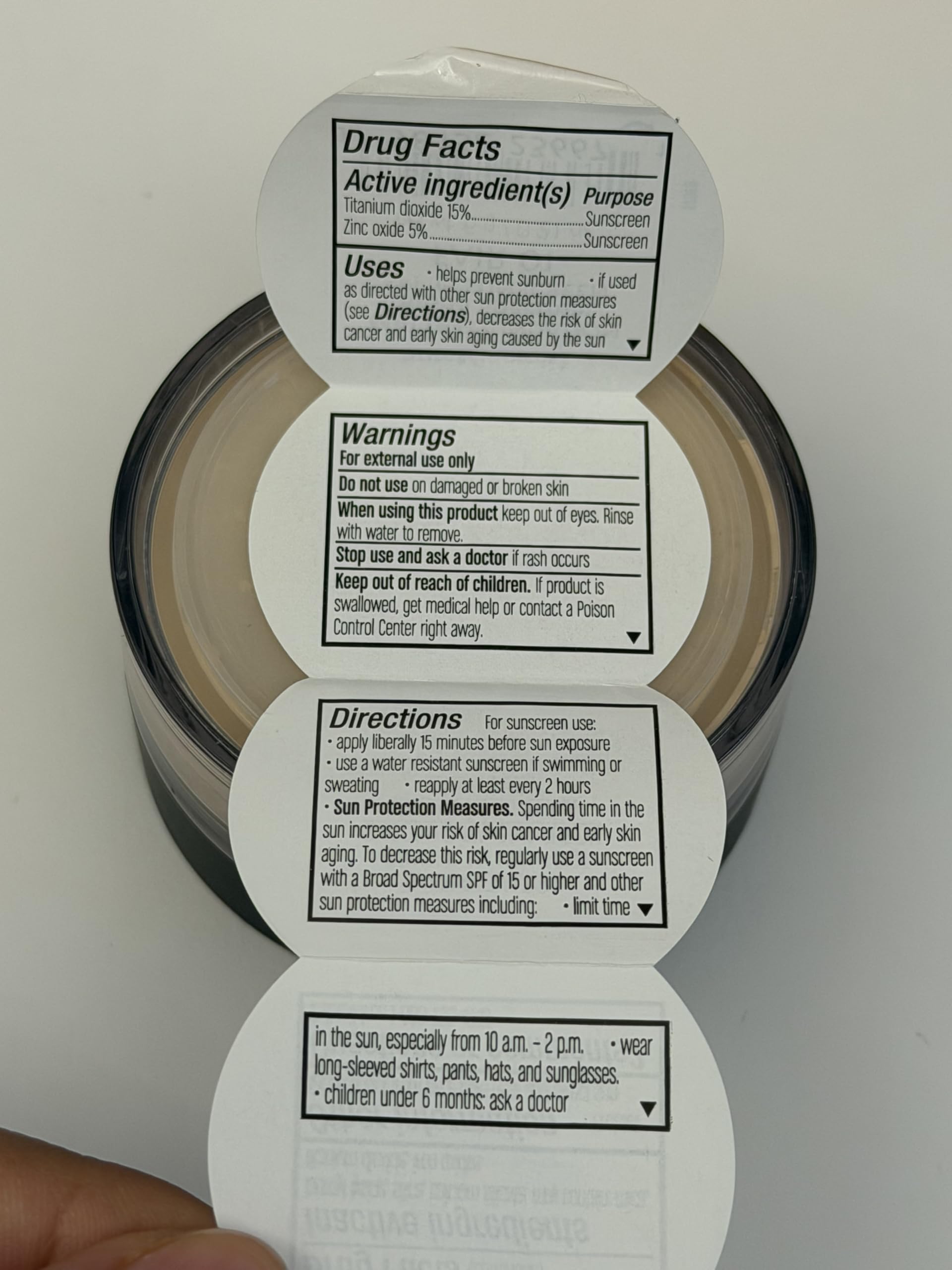 bareMinerals product on vanity showing everyday routine convenience