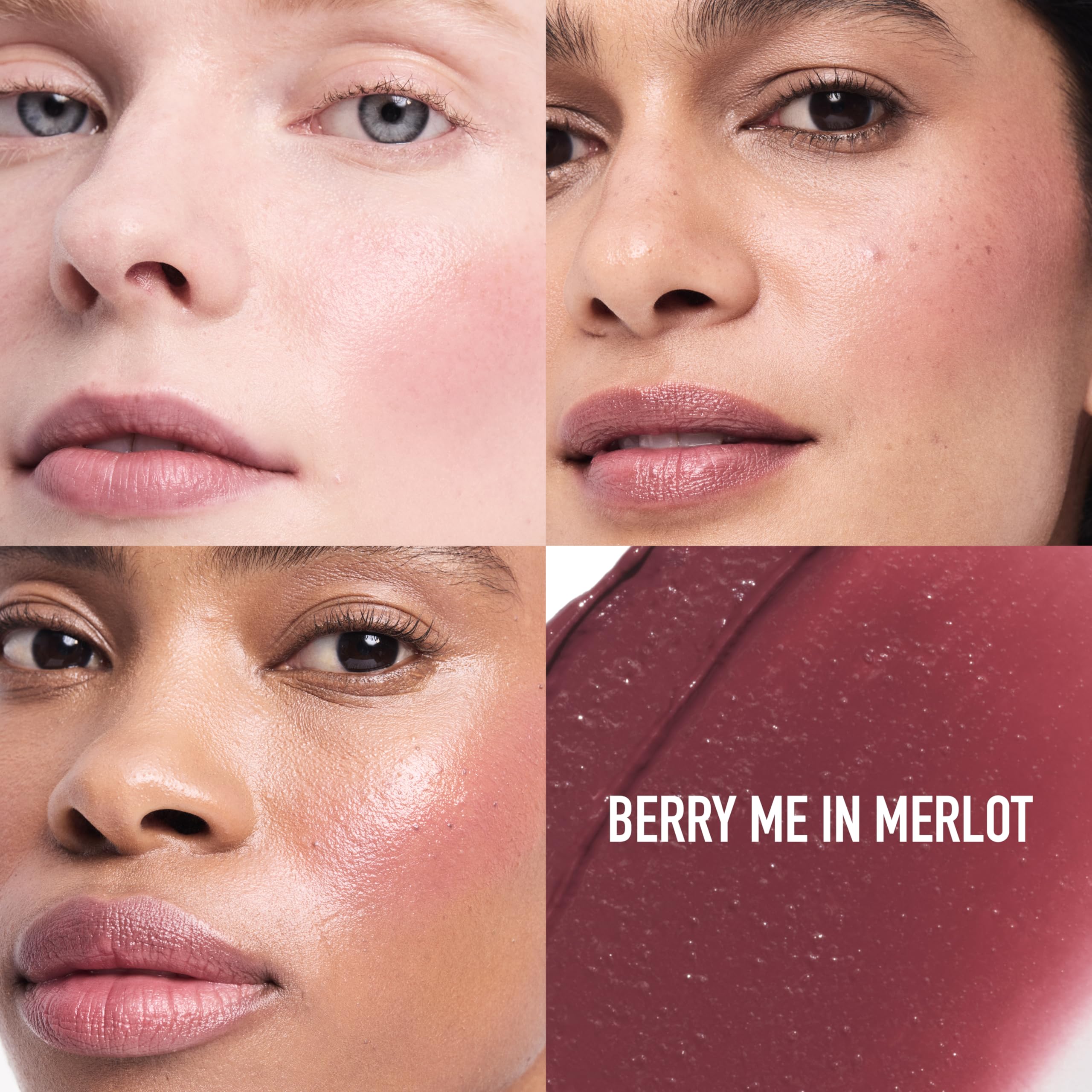 bareMinerals cream stick texture close-up showing dewy, blendable finish