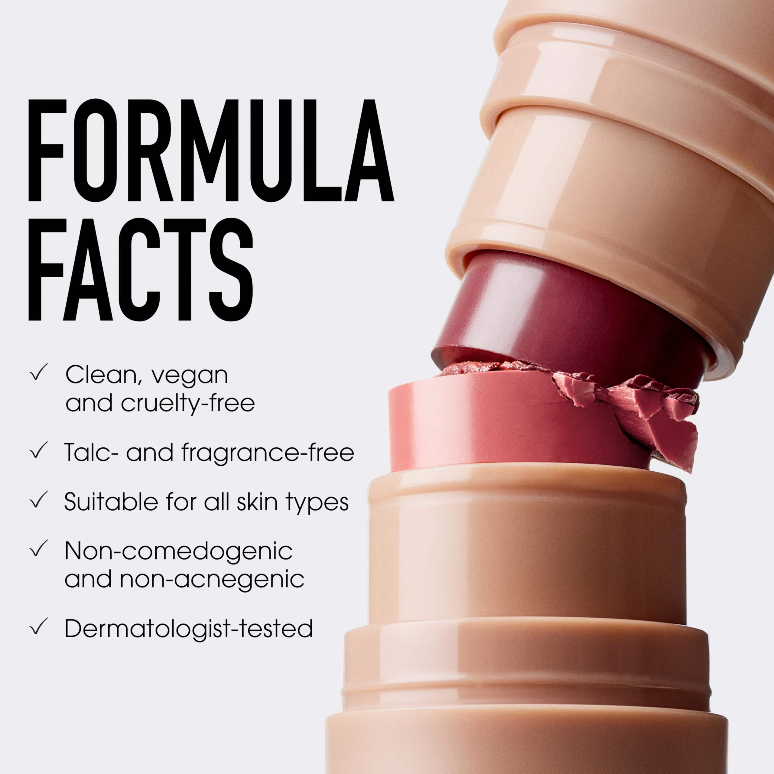 bareMinerals paired with Blooming Blush Brush for precise blending