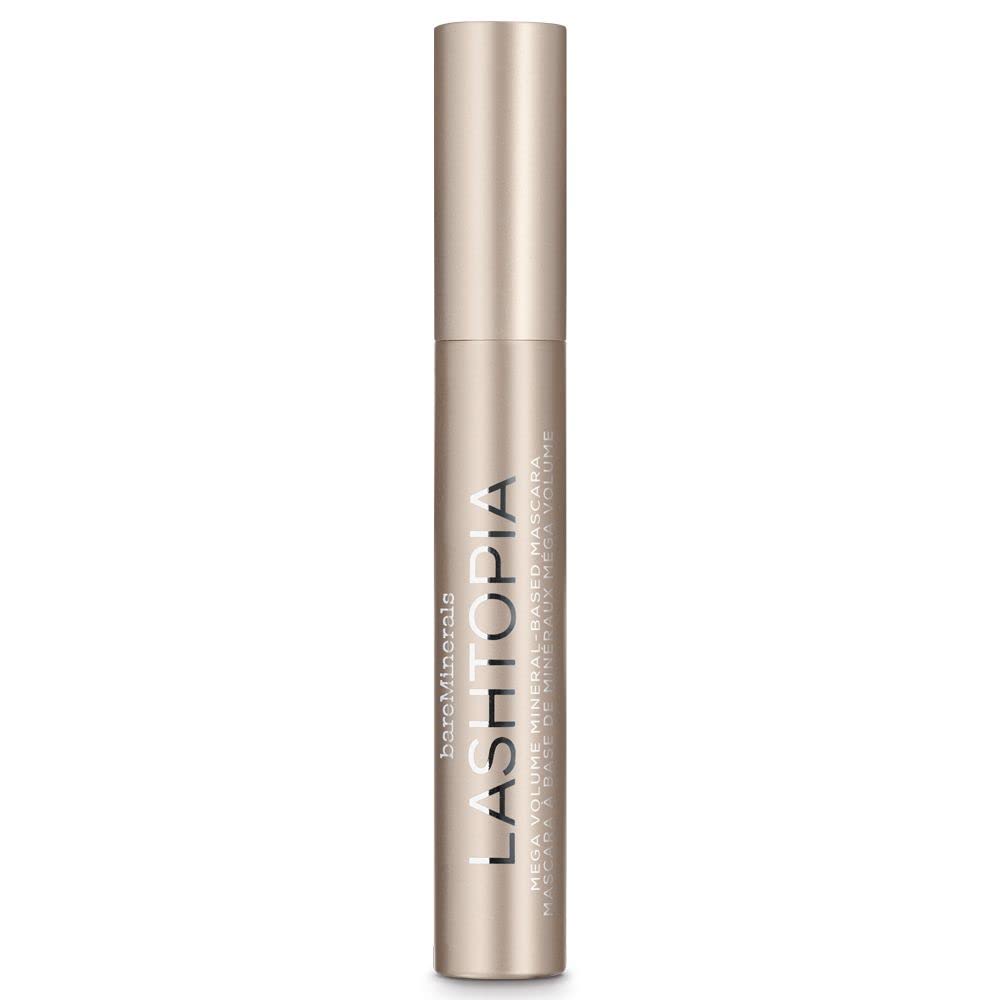 bareMinerals wand closeup with tapered brush for precise volumizing application