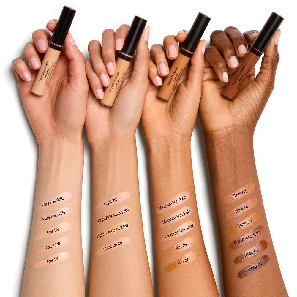 bareMinerals concealer in morning routine scene for refreshed appearance