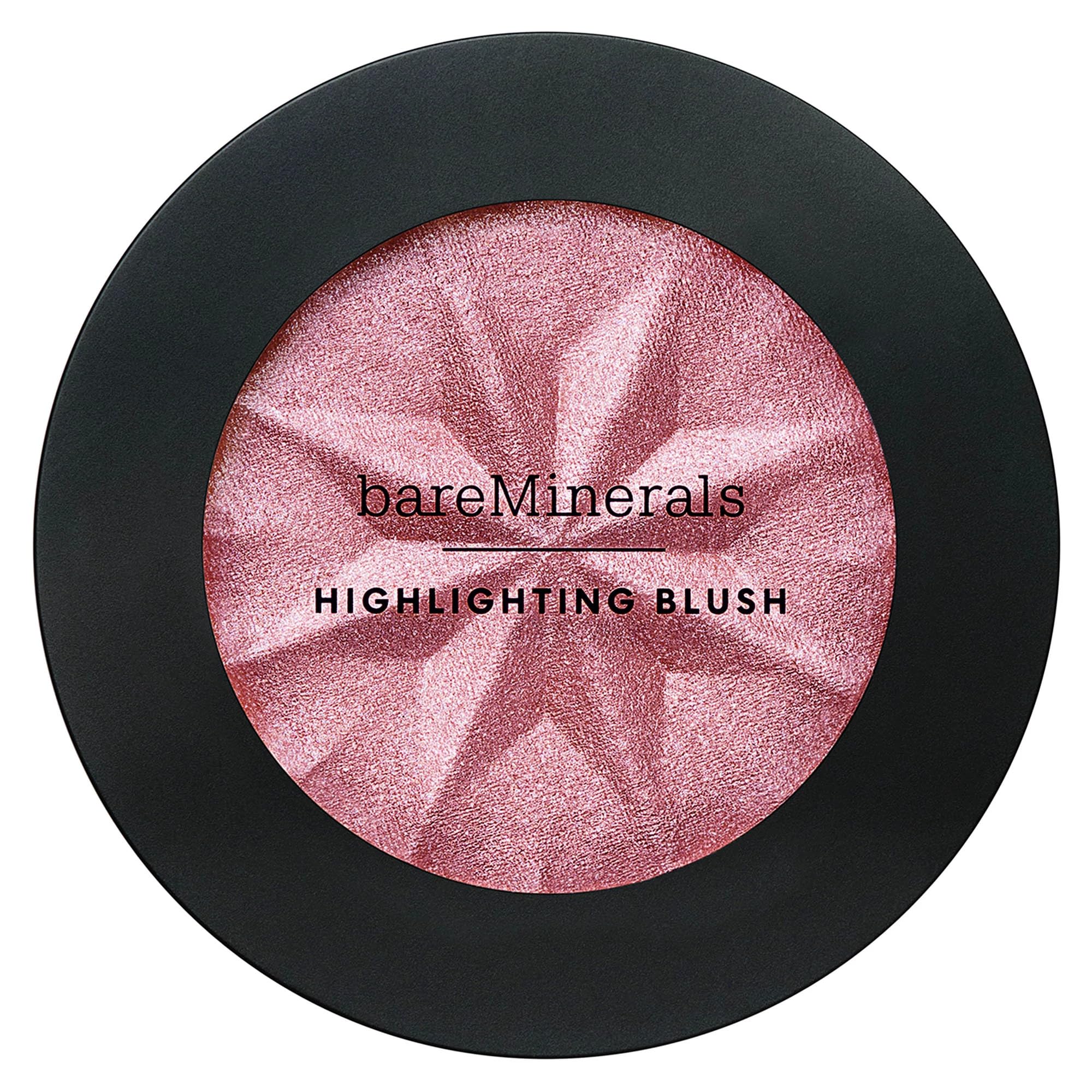 bareMinerals brush picking up product demonstrating easy blend and payoff