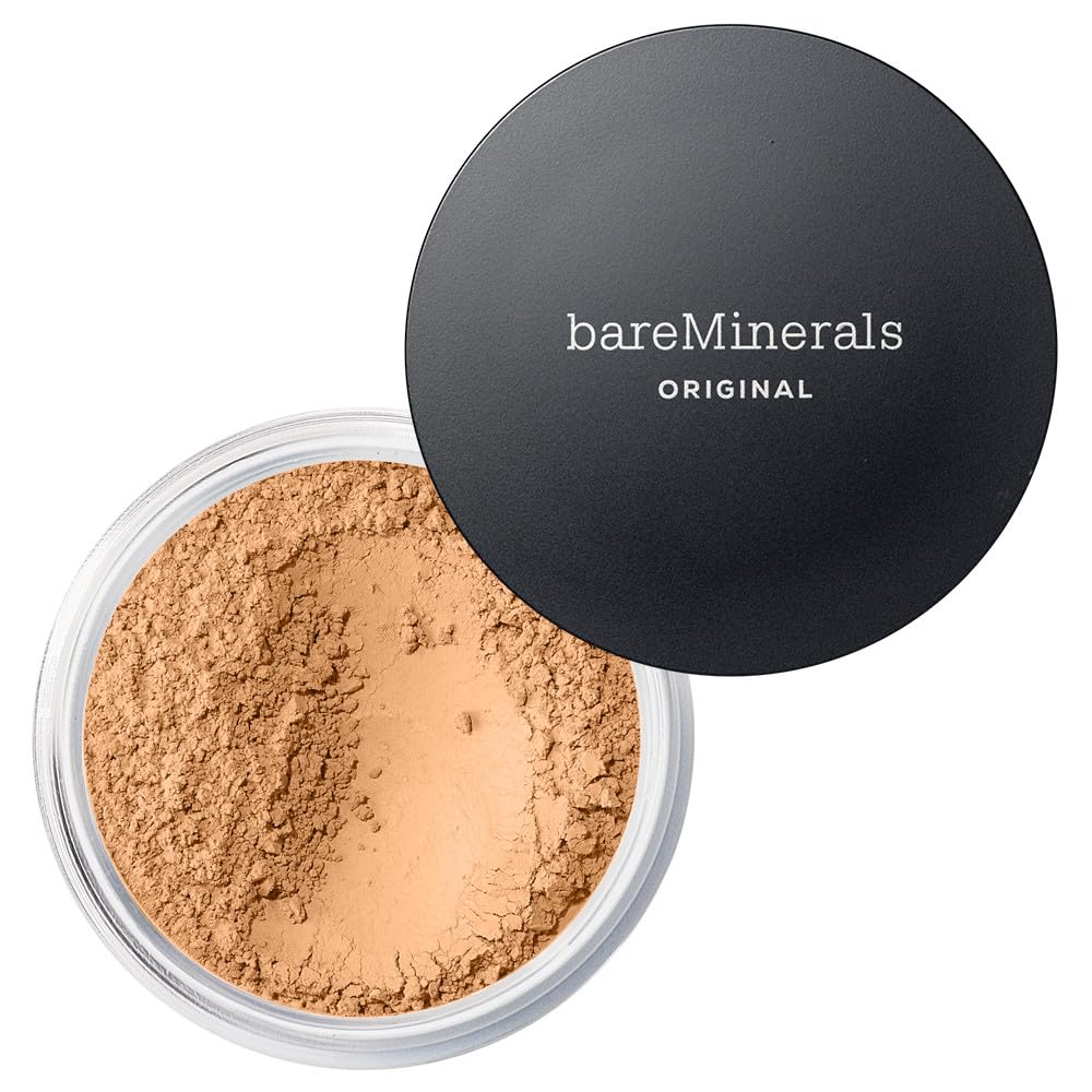 bareMinerals front packaging showing product name and shade, clear branding and benefit