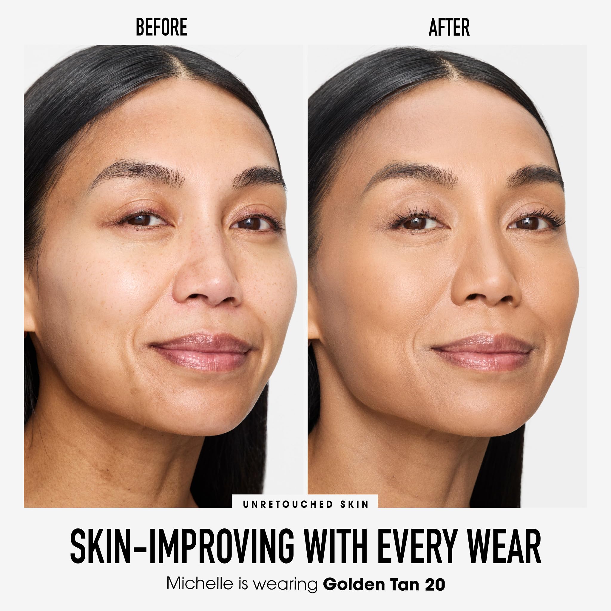 bareMinerals loose powder texture close-up highlighting silky blendable feel