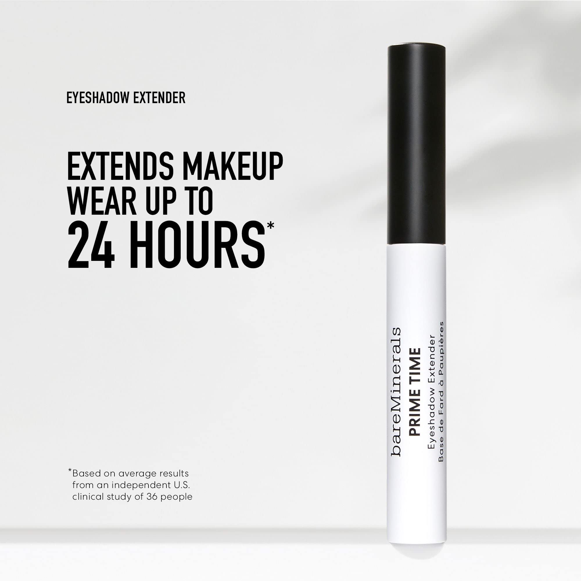 bareMinerals product texture close-up revealing lightweight translucent formula for smooth finish