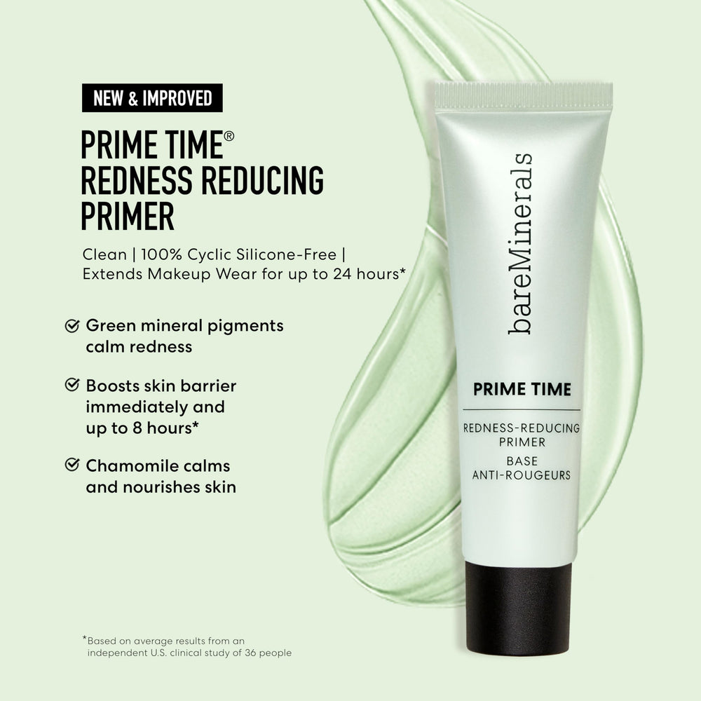 bareMinerals dispenser detail highlighting easy, controlled product release advantage