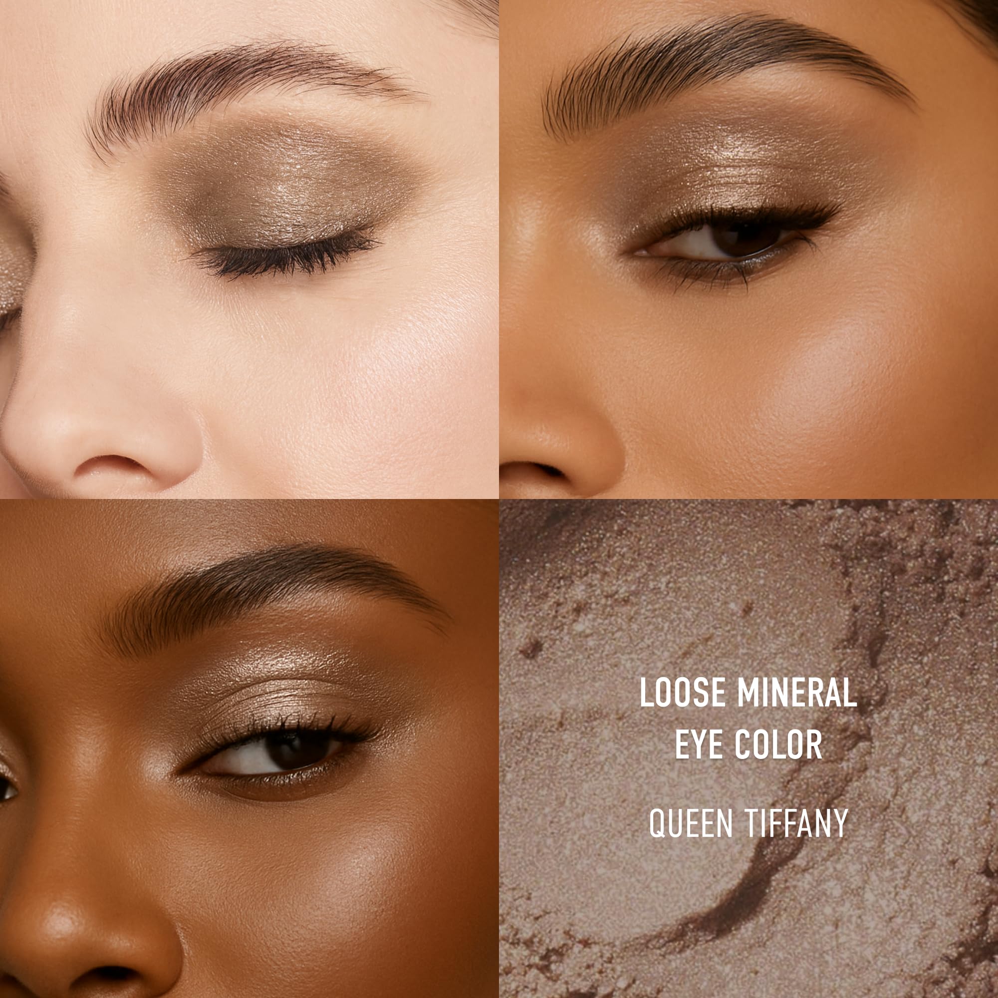 bareMinerals close-up of loose powder texture for smooth blendability