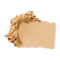 bareMinerals compact held in hand showing compact size and easy application