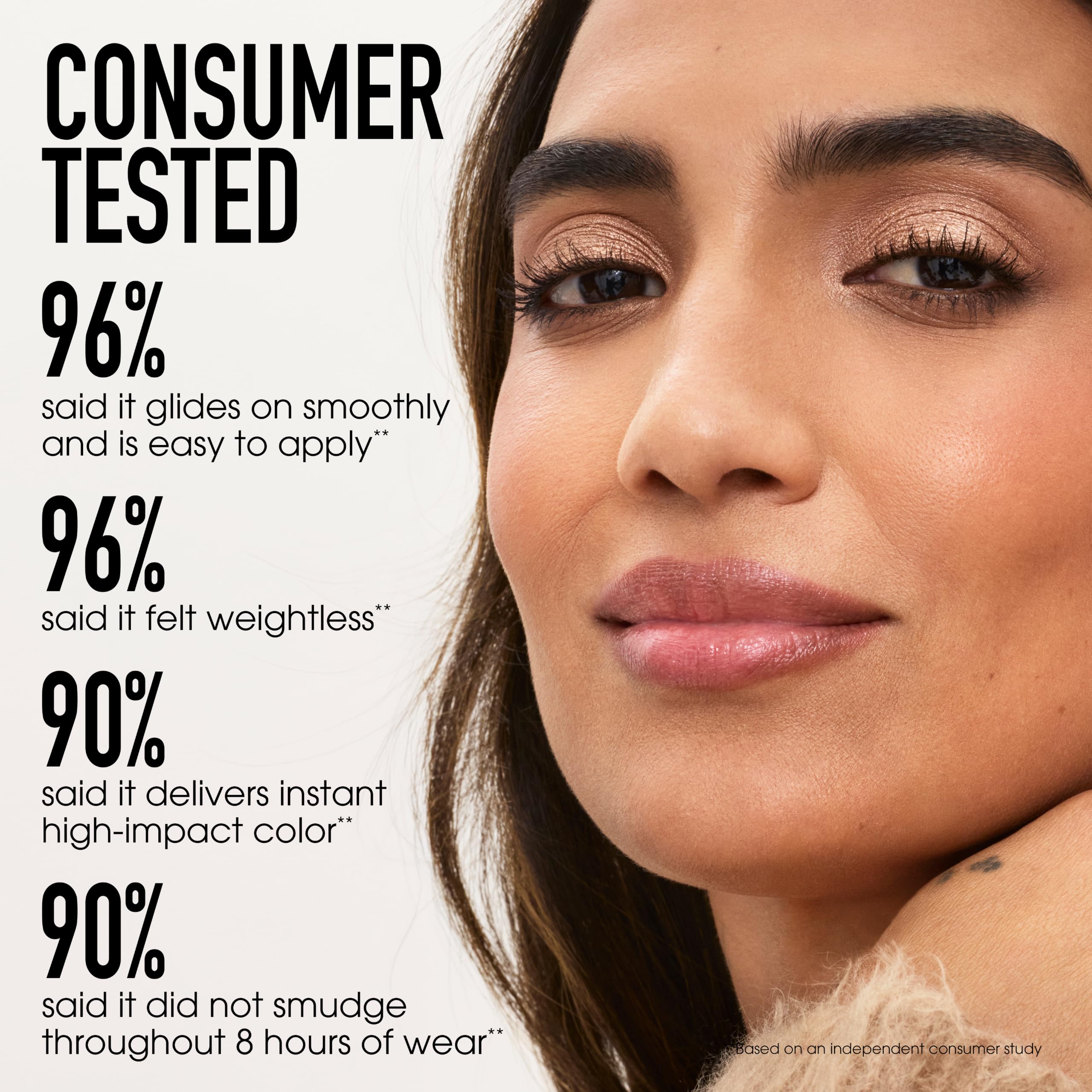 bareMinerals brush application illustrating seamless blending and finish