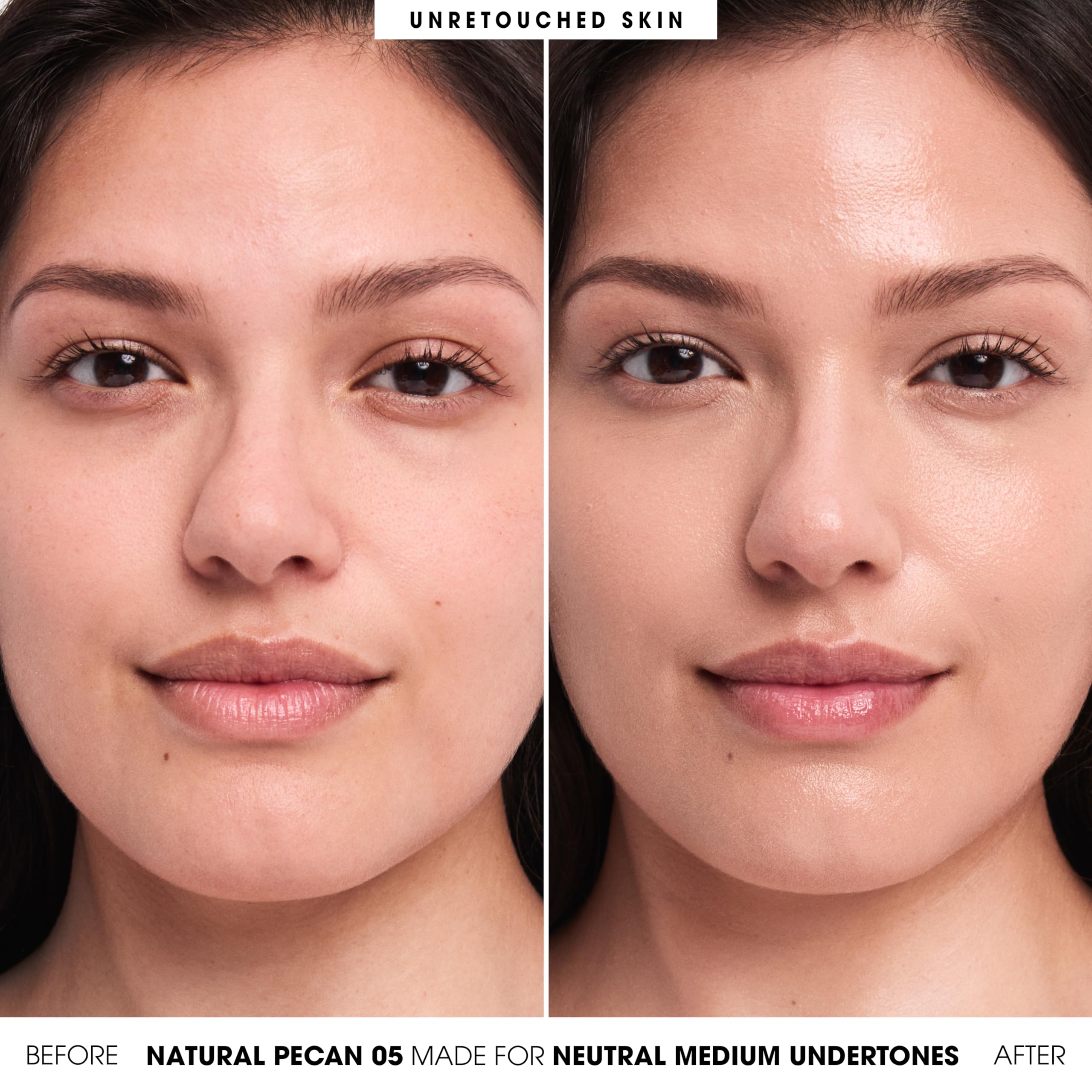 bareMinerals close-up of stick texture demonstrating smooth glide and blendability