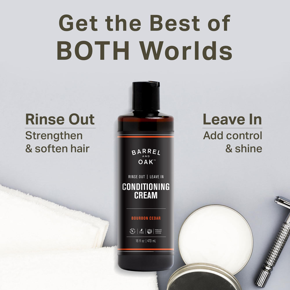 Barrel & Oak cream texture close-up highlighting smooth consistency for quick absorption
