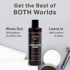 Barrel & Oak cream texture close-up highlighting smooth consistency for quick absorption