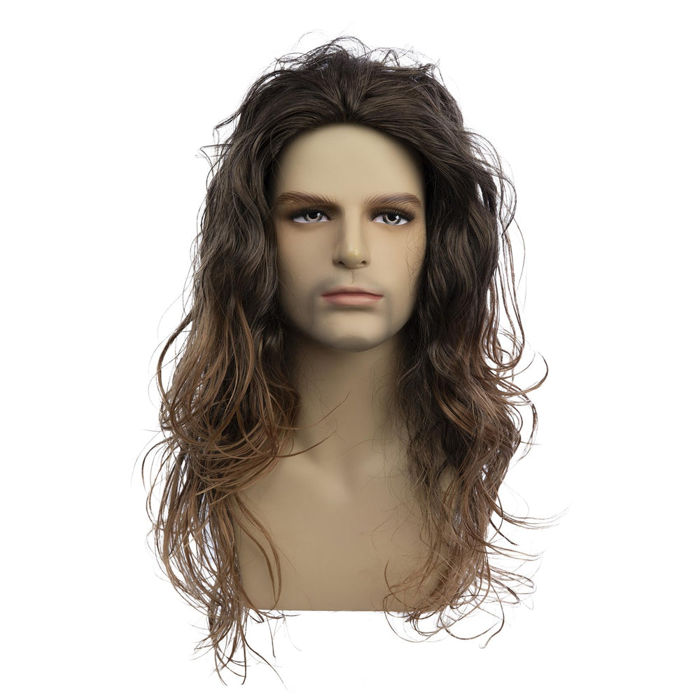 Baruisi side profile highlighting curls and length for dramatic silhouettes