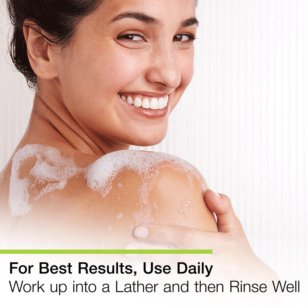 Basis lather on hand demonstrating rich foam and gentle cleansing