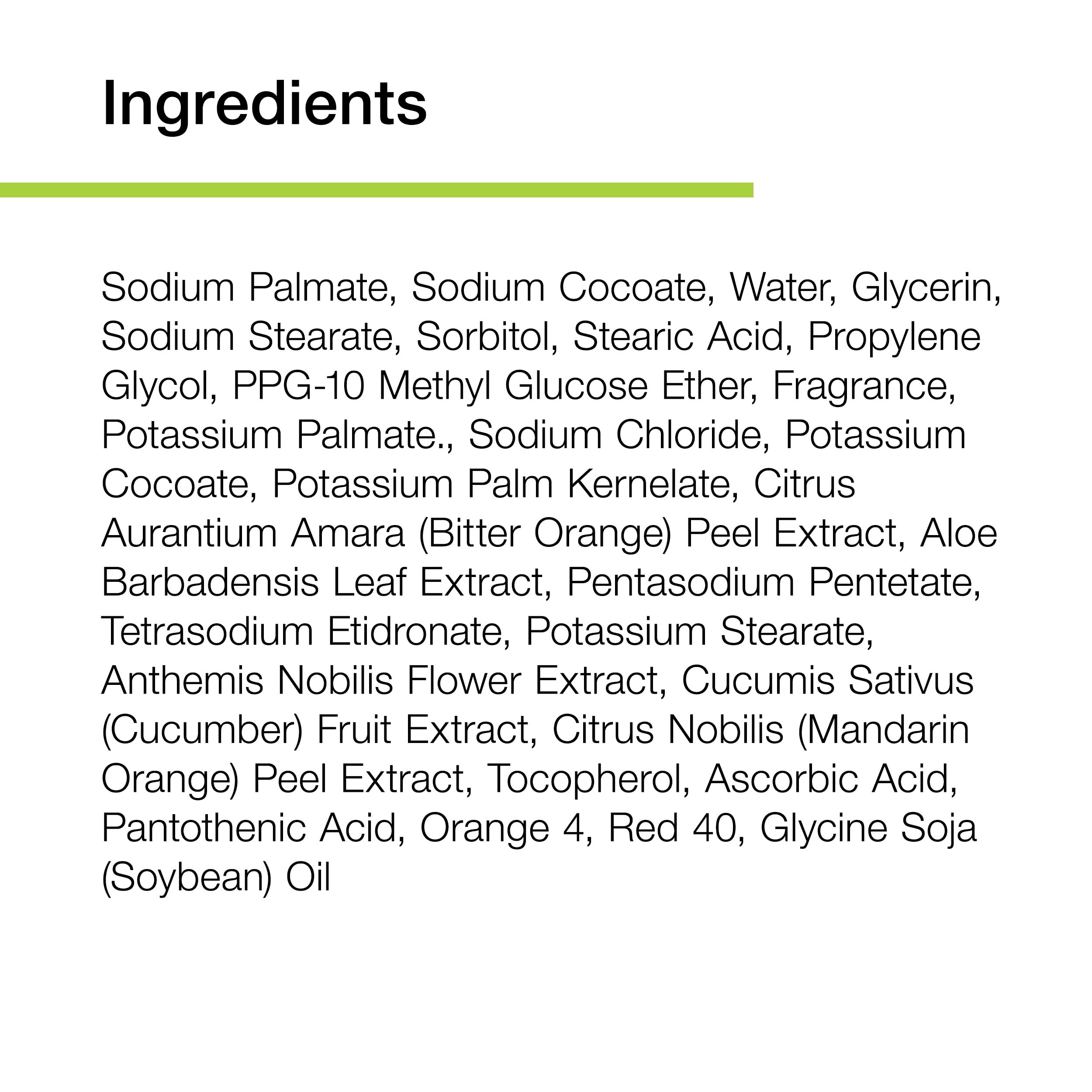 Basis bar next to common objects showing 4 oz size and travel-ready