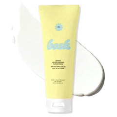 Bask front packaging showing SPF 30 travel bottle and benefits