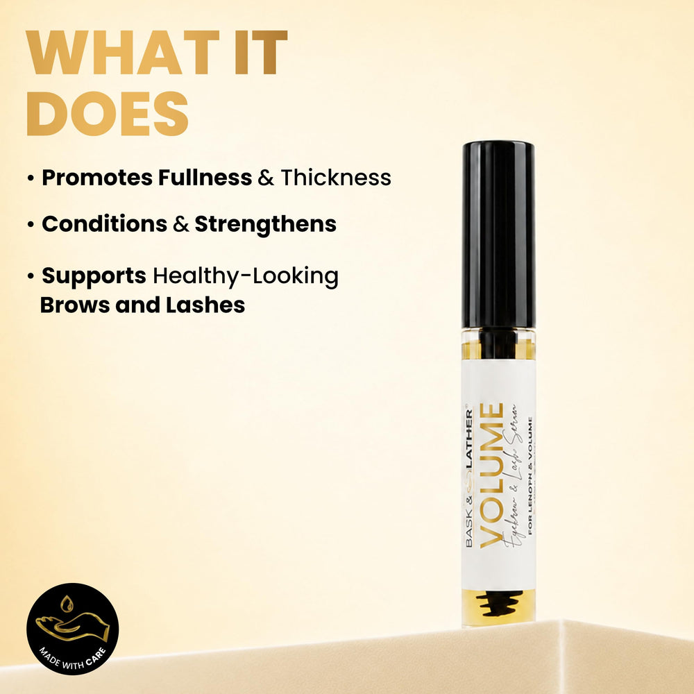 BASK & LATHER castor and jojoba oil texture drop for nourishing conditioning