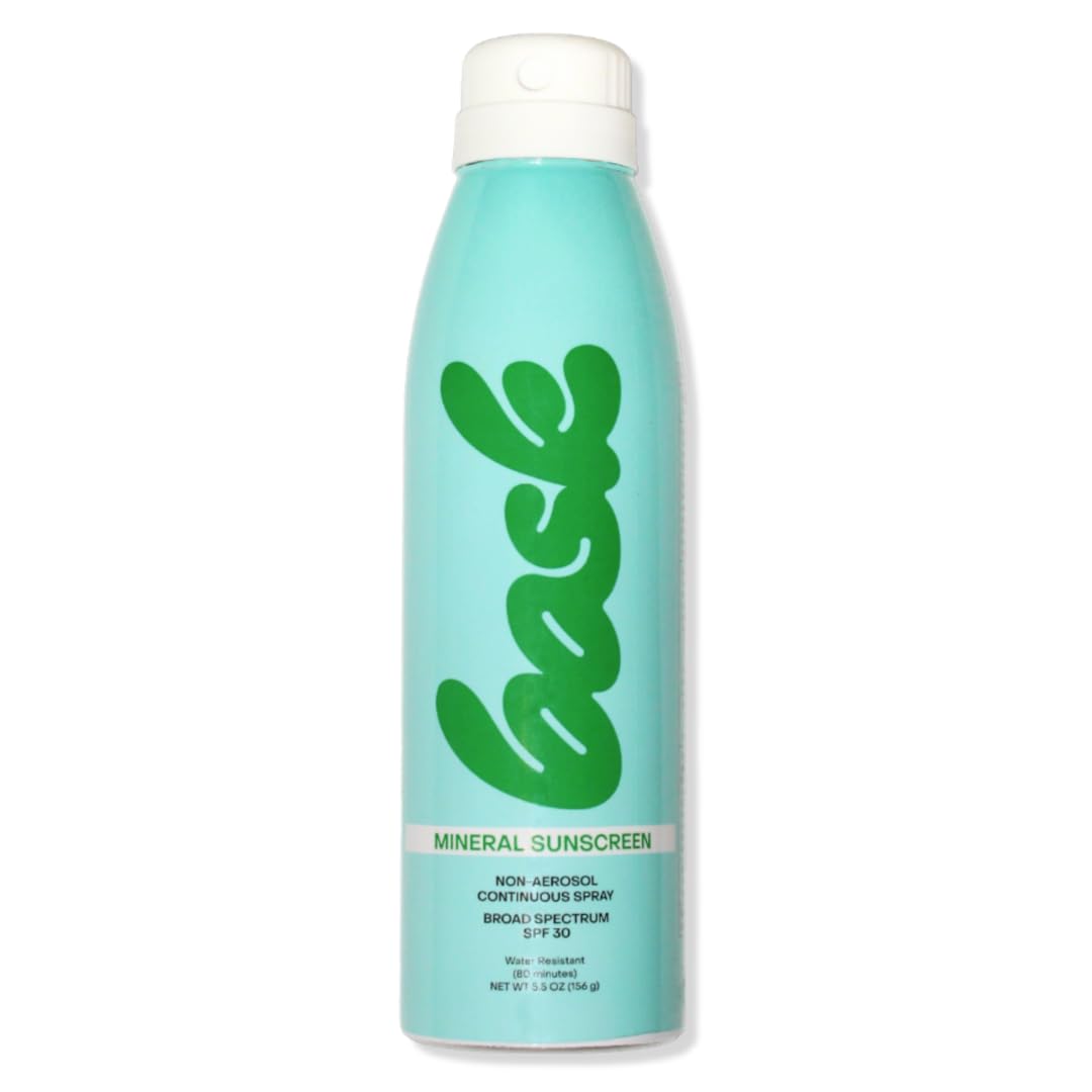 Bask front packaging showing bottle and SPF 30 benefit