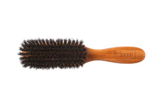 Bass boar bristles close-up highlighting natural fibers for smooth shine