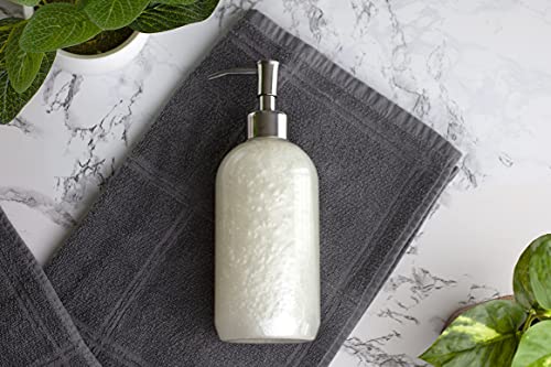 Bastion Finesilk pearlized texture closeup highlighting moisturizing lotion sheen