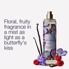 Bath & Body Works back label with ingredients and details benefit: clear product information