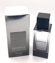 Bath and Body Works Graphite front packaging showing bottle and tidy display benefit