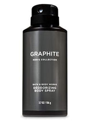Bath & Body Works Graphite front packaging showing can and scent identity for confident refresh
