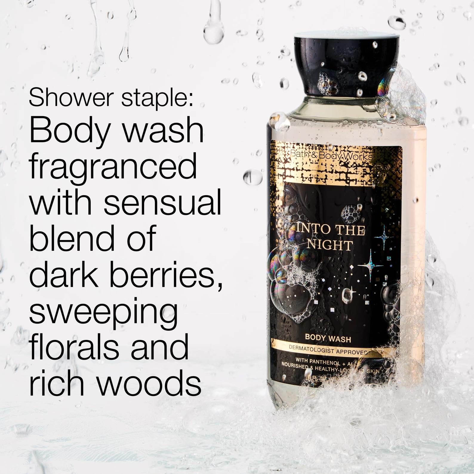 Bath & Body Works pump close-up illustrating easy dispensing and convenient use