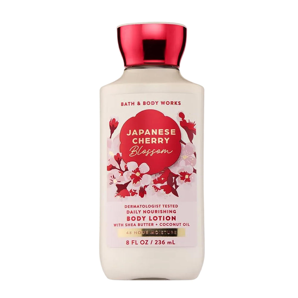 Bath & Body Works front packaging showing bottle and floral branding for easy identification