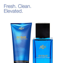 Bath & Body Works cologne bottle close-up showing refined design and lasting scent